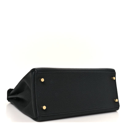 Hermes Togo Kelly Retourne 28 Black 4 of 11