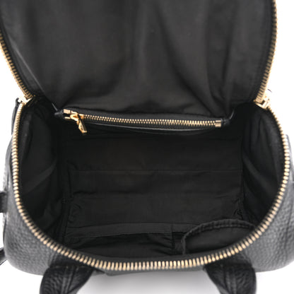 Alexander Wang Pebbled Lambskin Mini Rockie Black Pale Gold Hardware 5 of 10