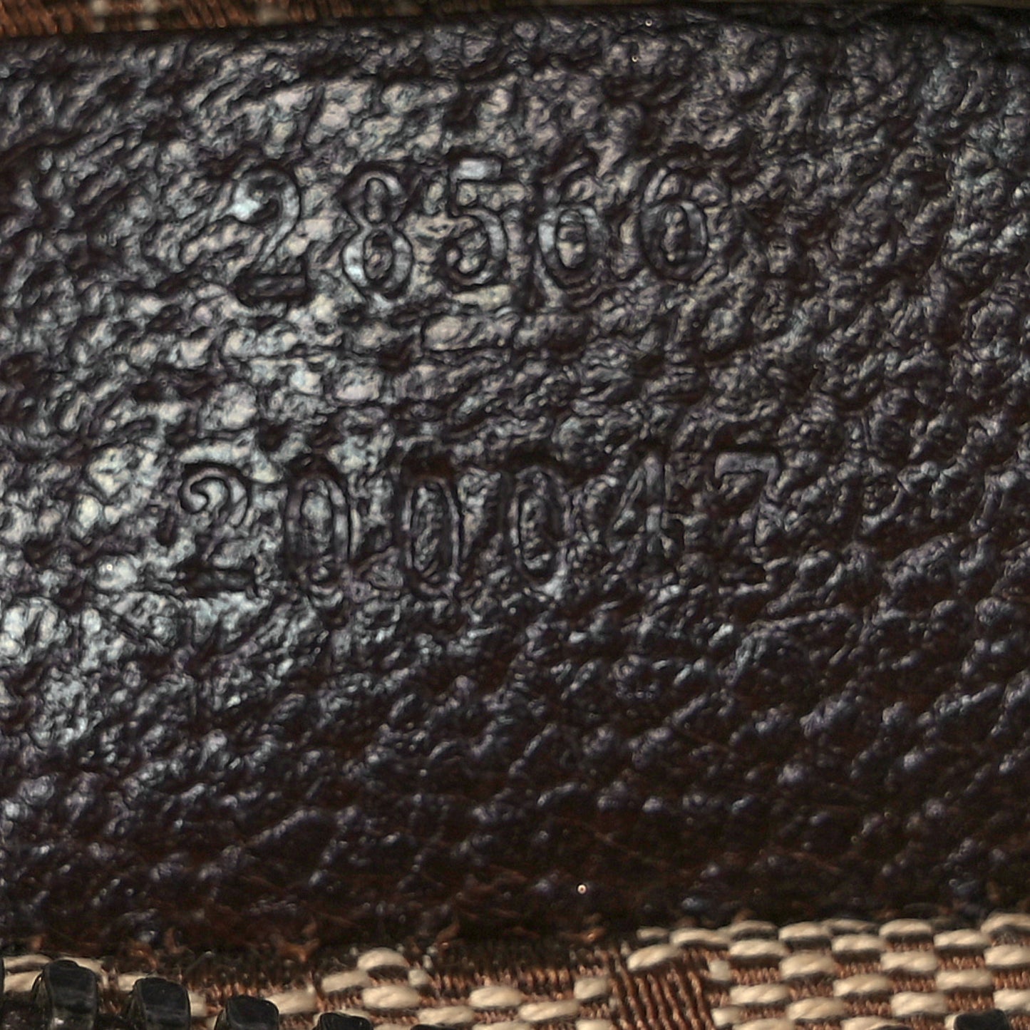 GG Monogram Web Double Pocket Belt Bag Ebony