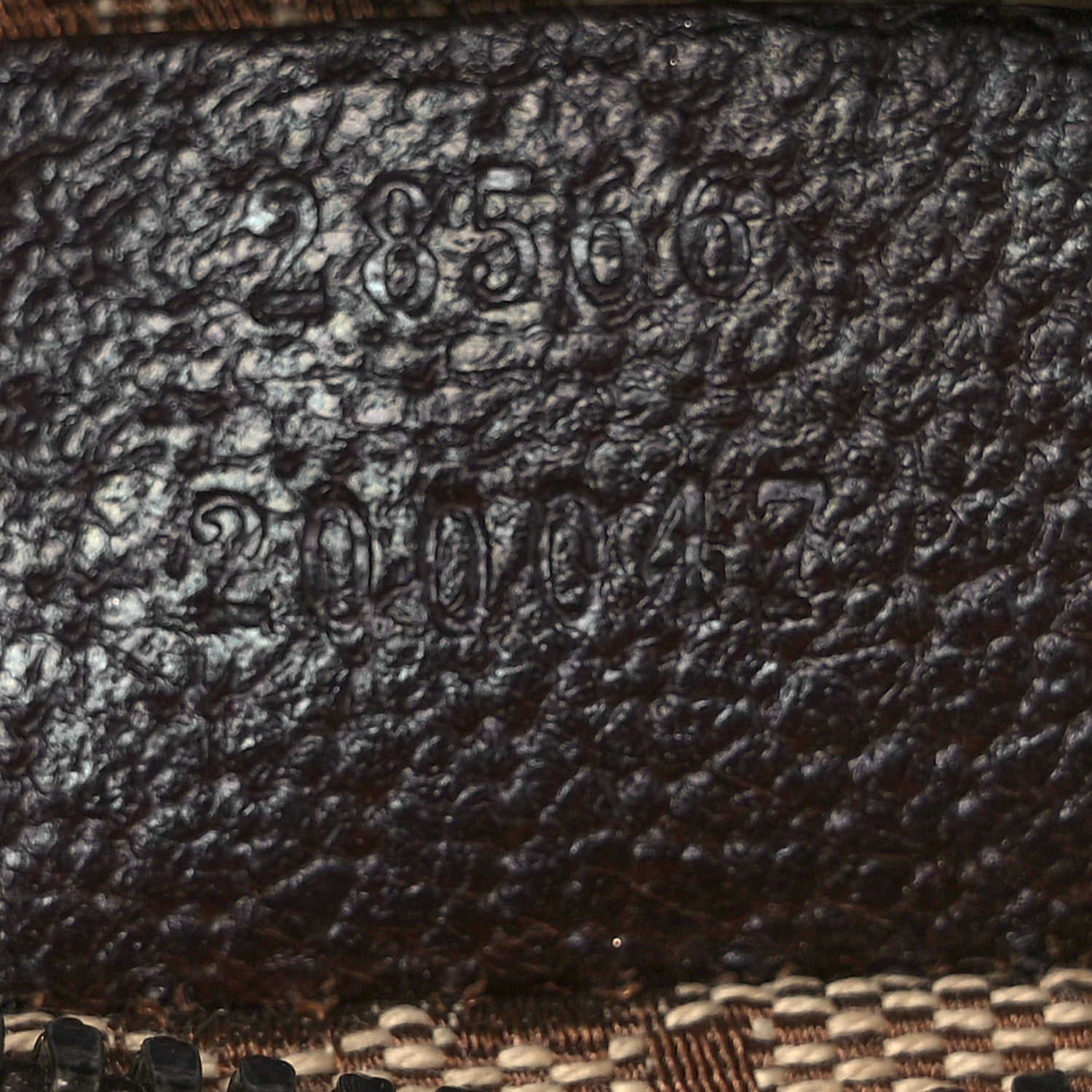 Gucci GG Monogram Web Double Pocket Belt Bag Ebony 5 of 10