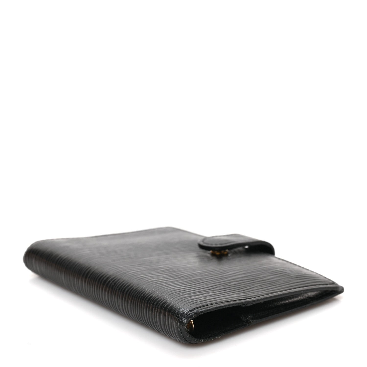 Louis Vuitton Epi Small Ring Agenda Cover Black 4 of 7