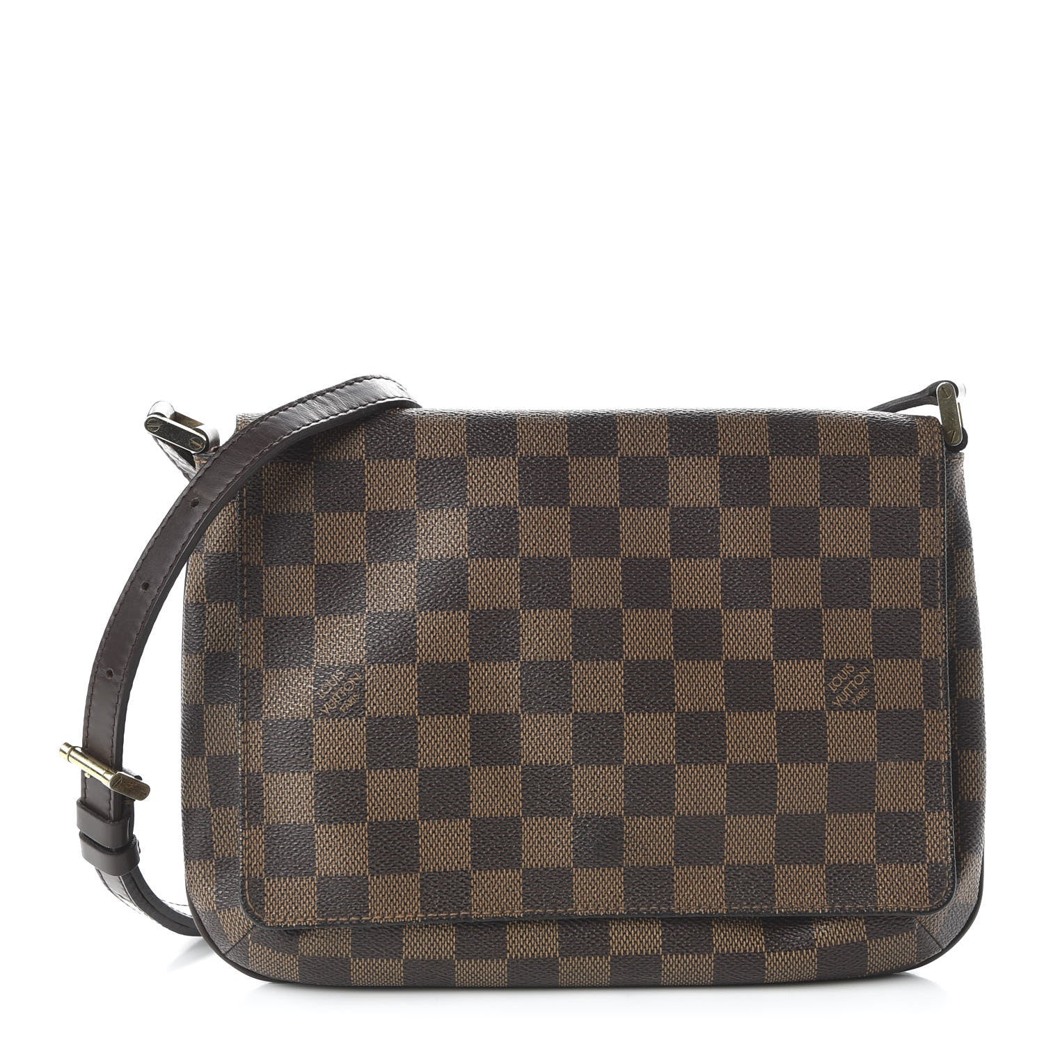 Louis Vuitton Damier Ebene Musette Tango Long Strap 1 of 9
