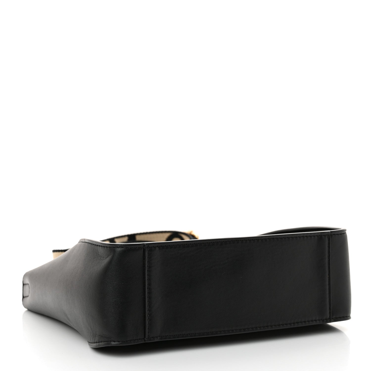 Stella McCartney Eco Alter Nappa Perforated Logo Mini Crossbody Black 4 of 11