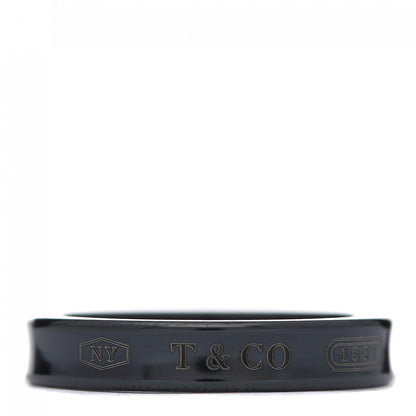 Tiffany Titanium 4mm Narrow 1837 Ring 54 6.75 1 of 5