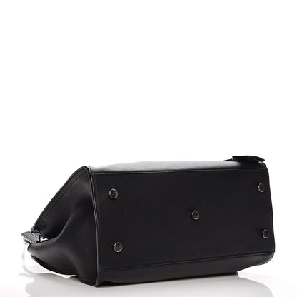 Saint Laurent Smooth Calfskin Small Monogram Cabas Black 7 of 18