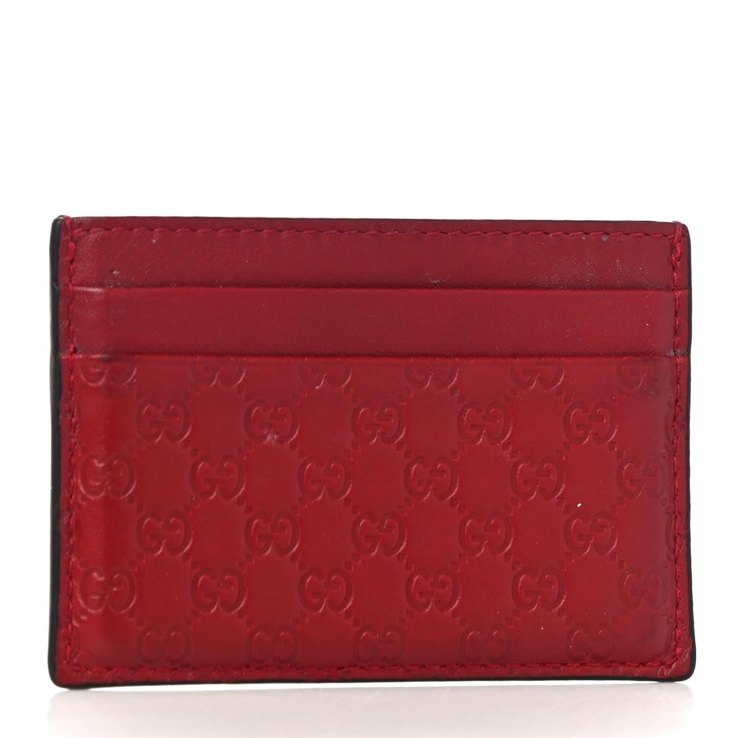 Microguccissima Card Holder Red