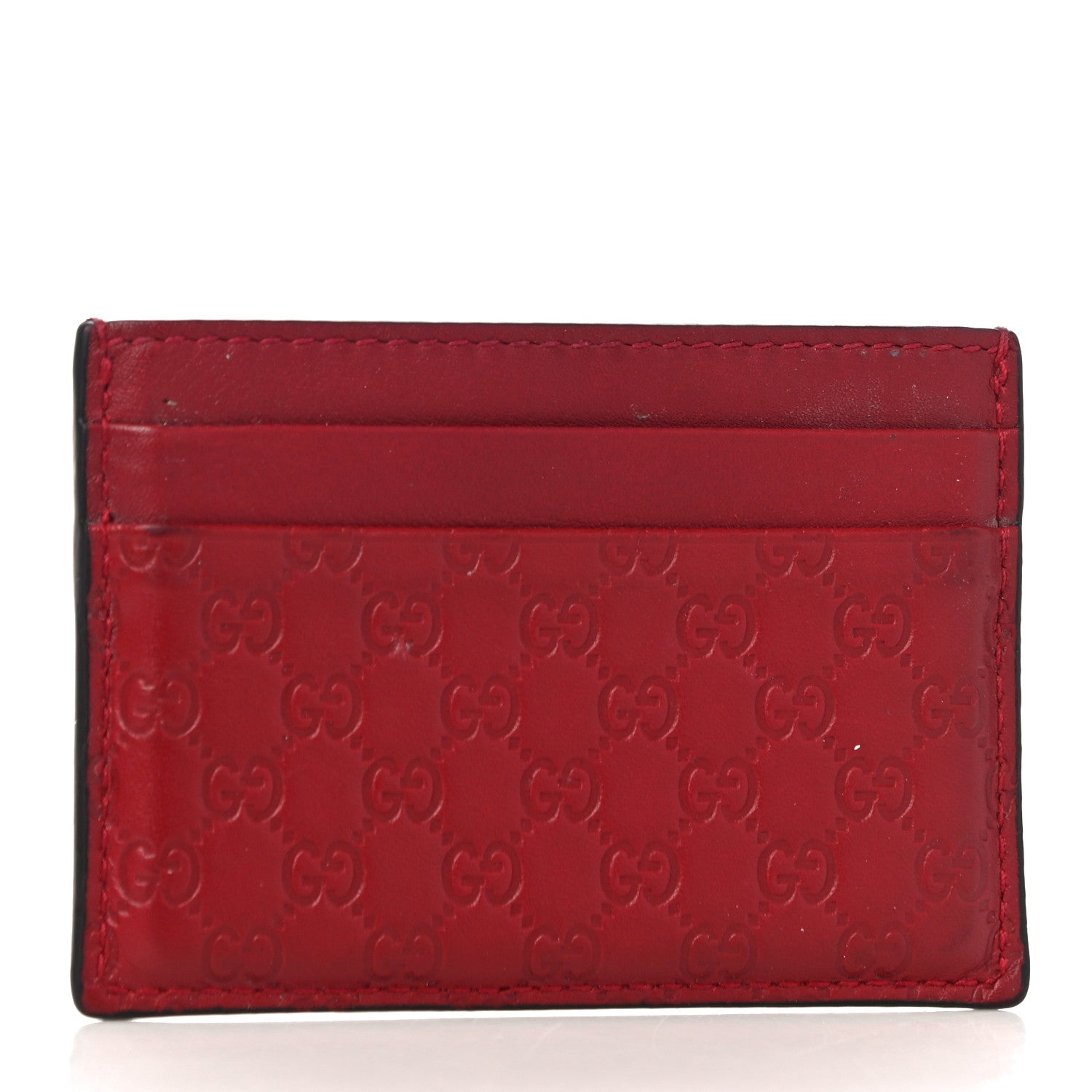 Gucci Microguccissima Card Holder Red 3 of 9