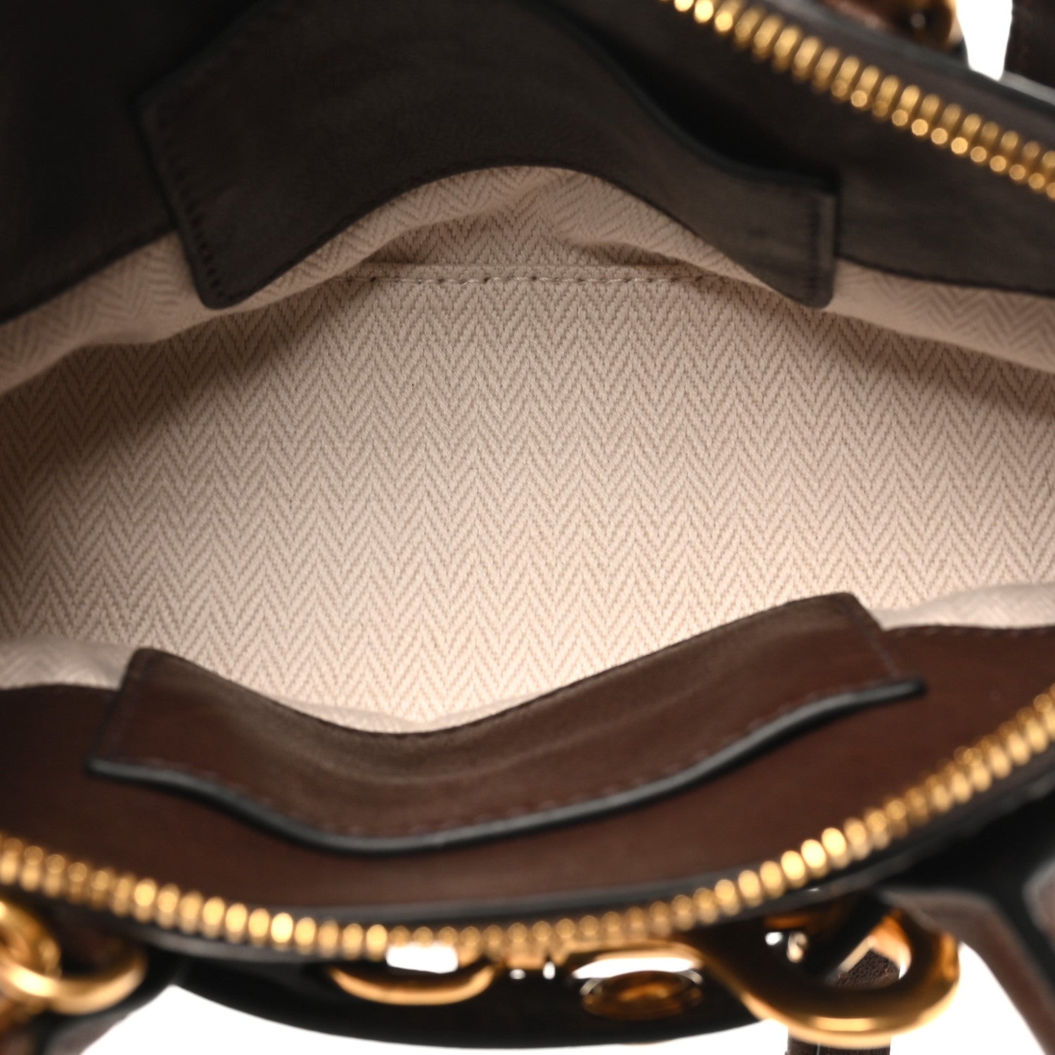 Miu Miu Nappa Mini Aventure Bag Briarwood 5 of 10