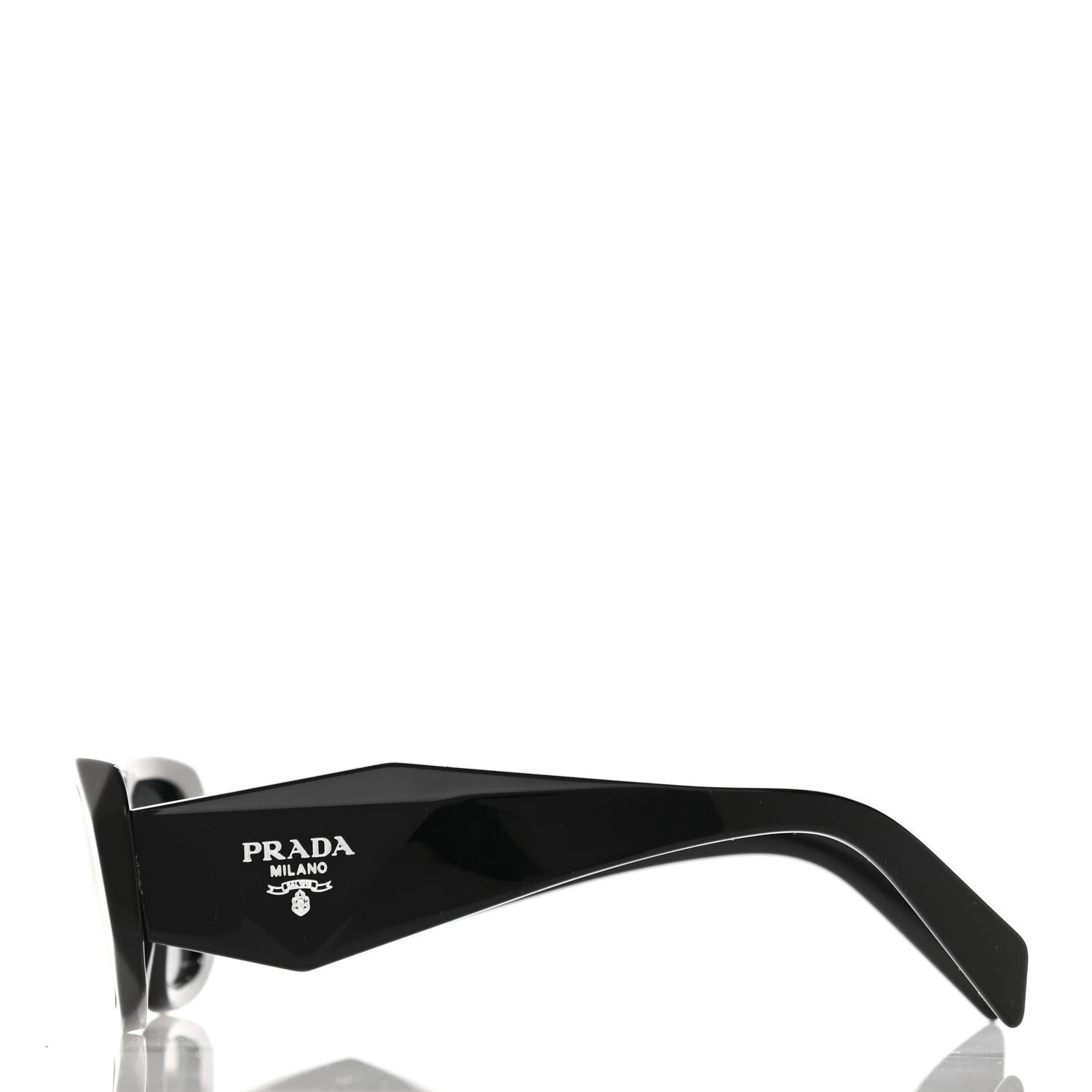Prada Acetate Symbole Sunglasses SPR 17W Black 3 of 6