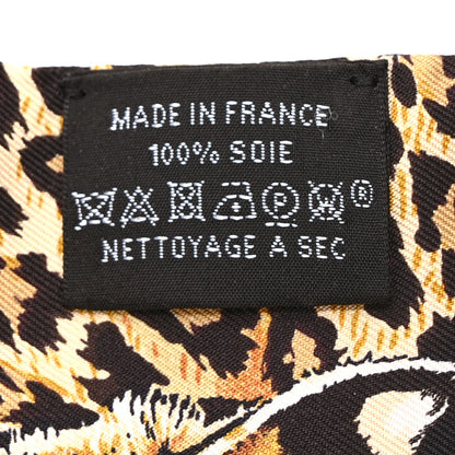 Hermes Silk Jungle Love Love Twilly Black Vert Rose Vif 4 of 4