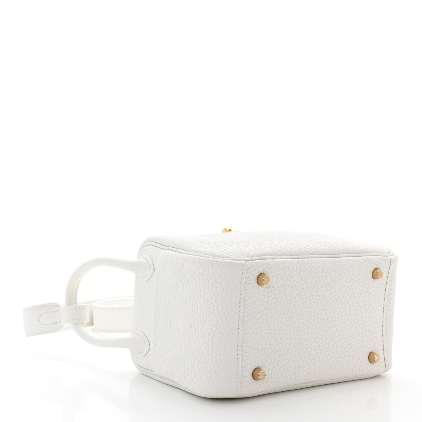 Taurillon Clemence Mini Lindy 20 New White