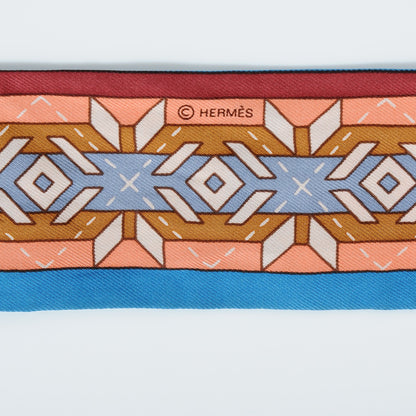 Hermes Silk Belles du Mexique Twilly 4 of 4