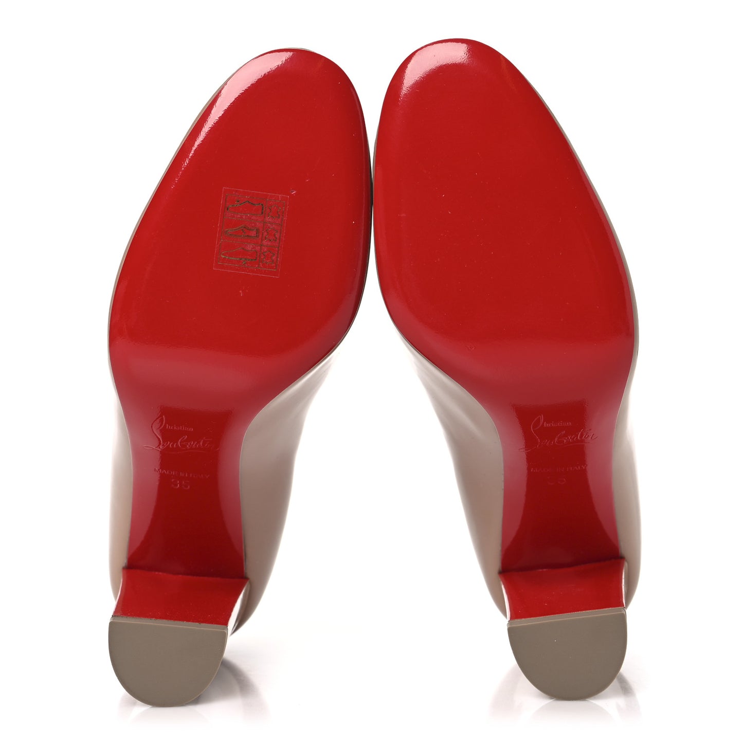Patent Lady Gena 85 Pumps 35 Nude
