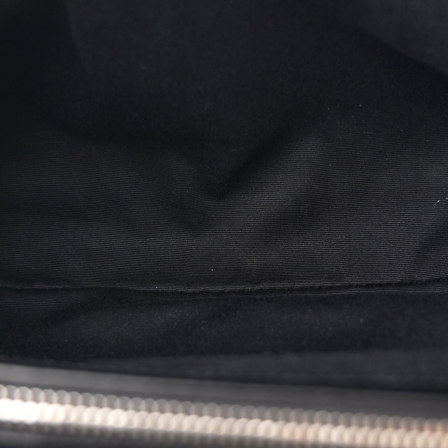 Calfskin Y Quilted Monogram Medium Loulou Chain Satchel Black