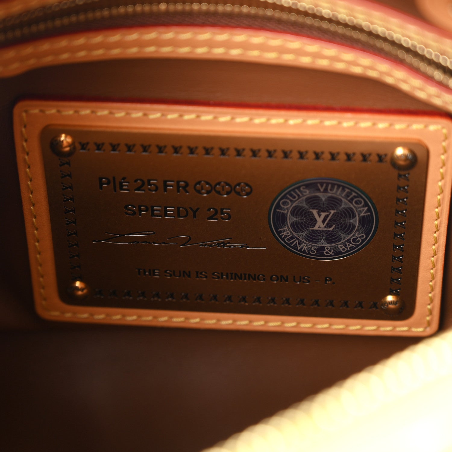 Louis Vuitton Calfskin Monogram Speedy P9 Bandouliere 25 Lemonade Yellow 6 of 11