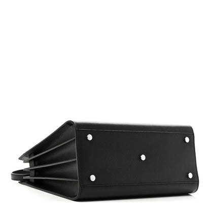 Saint Laurent Grained Calfskin Small Sac De Jour Black 4 of 9