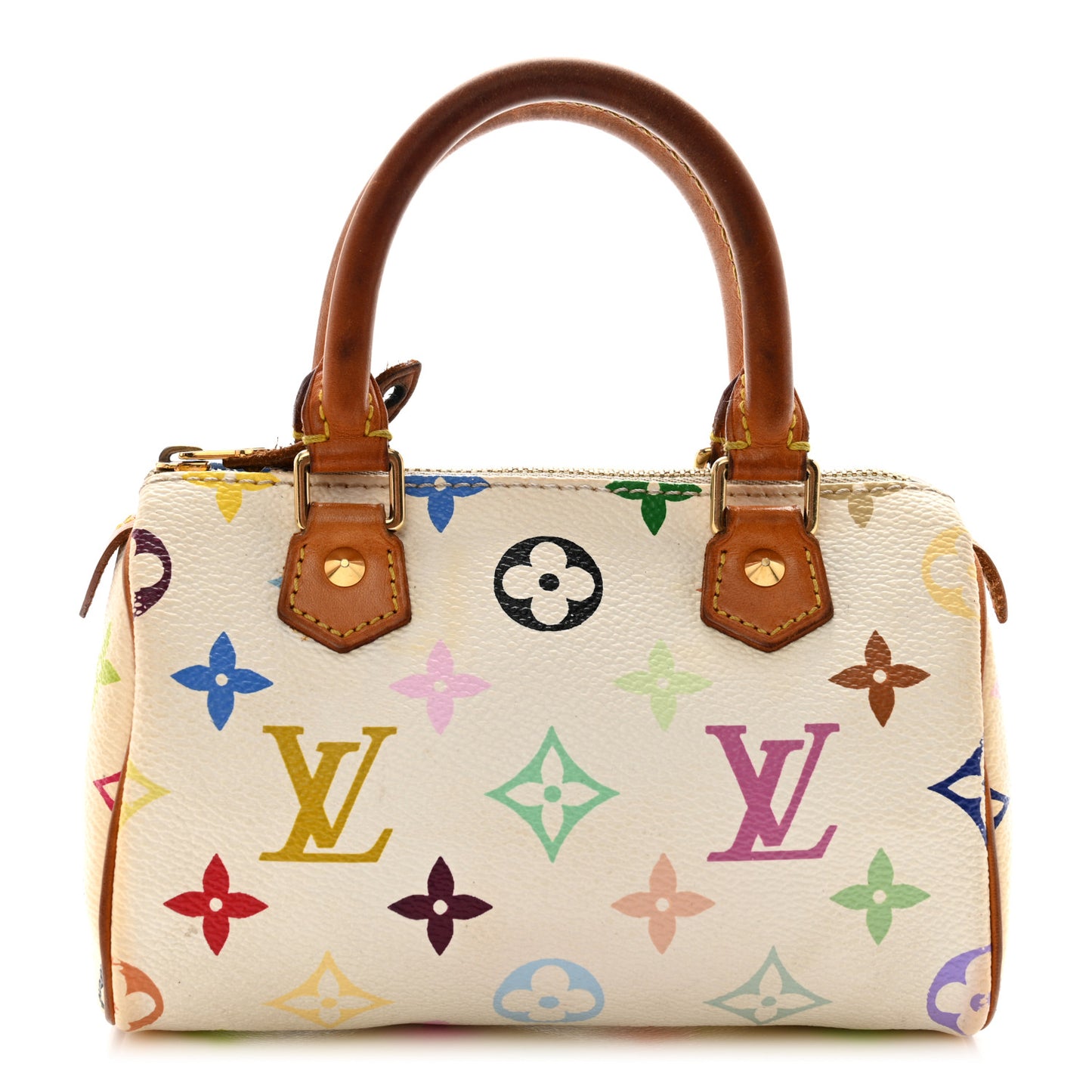 Monogram Multicolor Mini Sac HL Speedy White