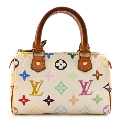 Louis Vuitton Monogram Multicolor Mini Sac HL Speedy White 1 of 9