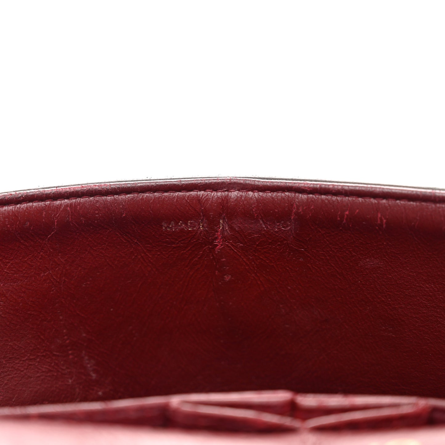 Lambskin Quilted Small Double Flap Black
