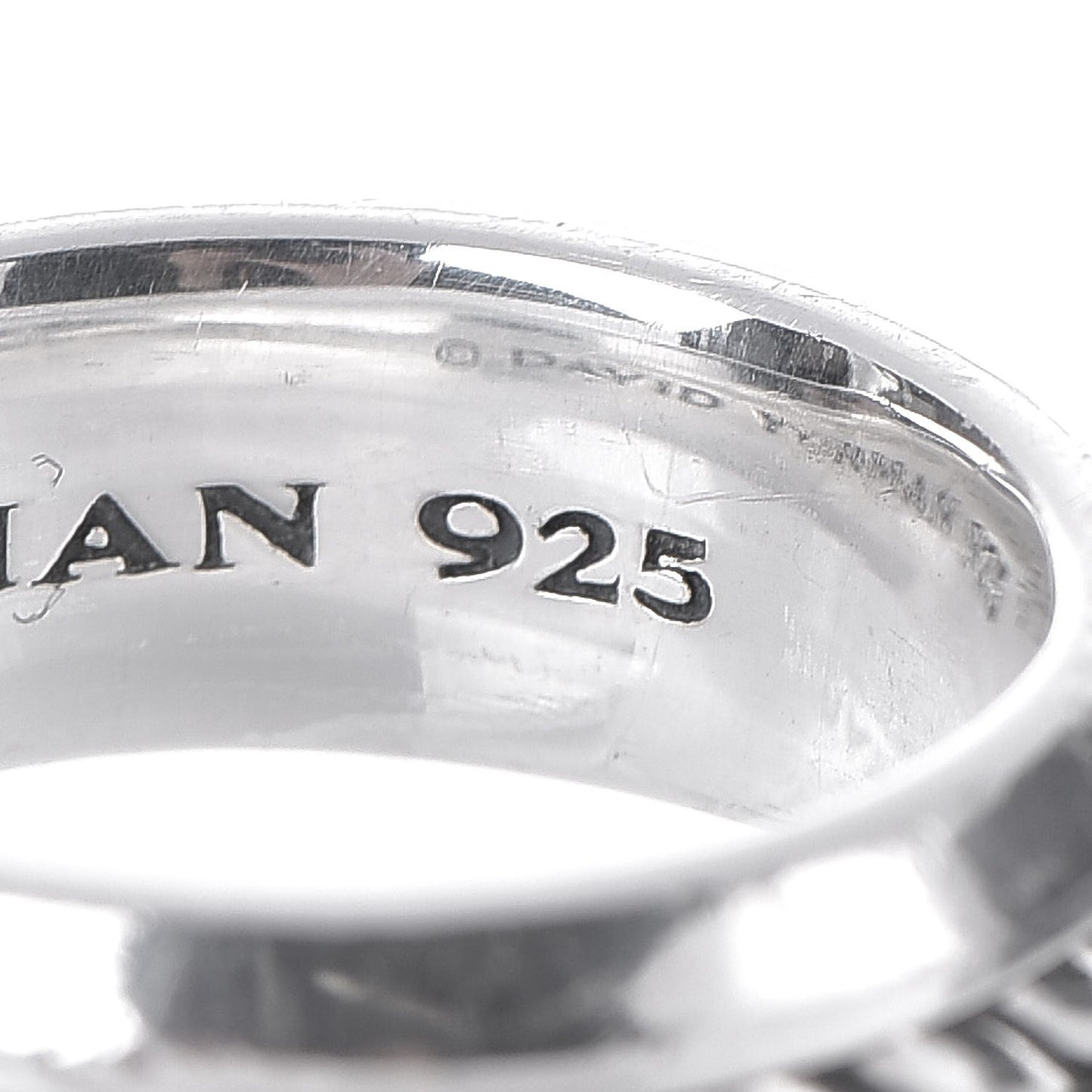 Sterling Silver Cable Classic Ring 61 9.5