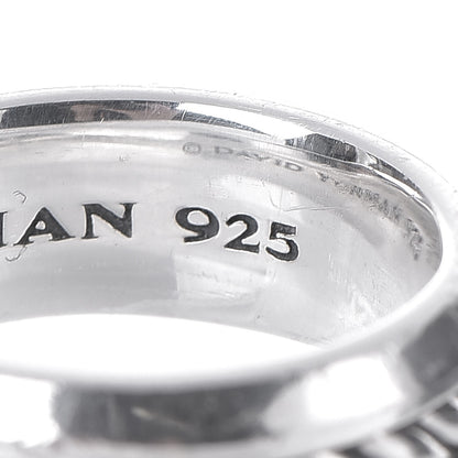 David Yurman Sterling Silver Cable Classic Ring 61 9.5 5 of 6
