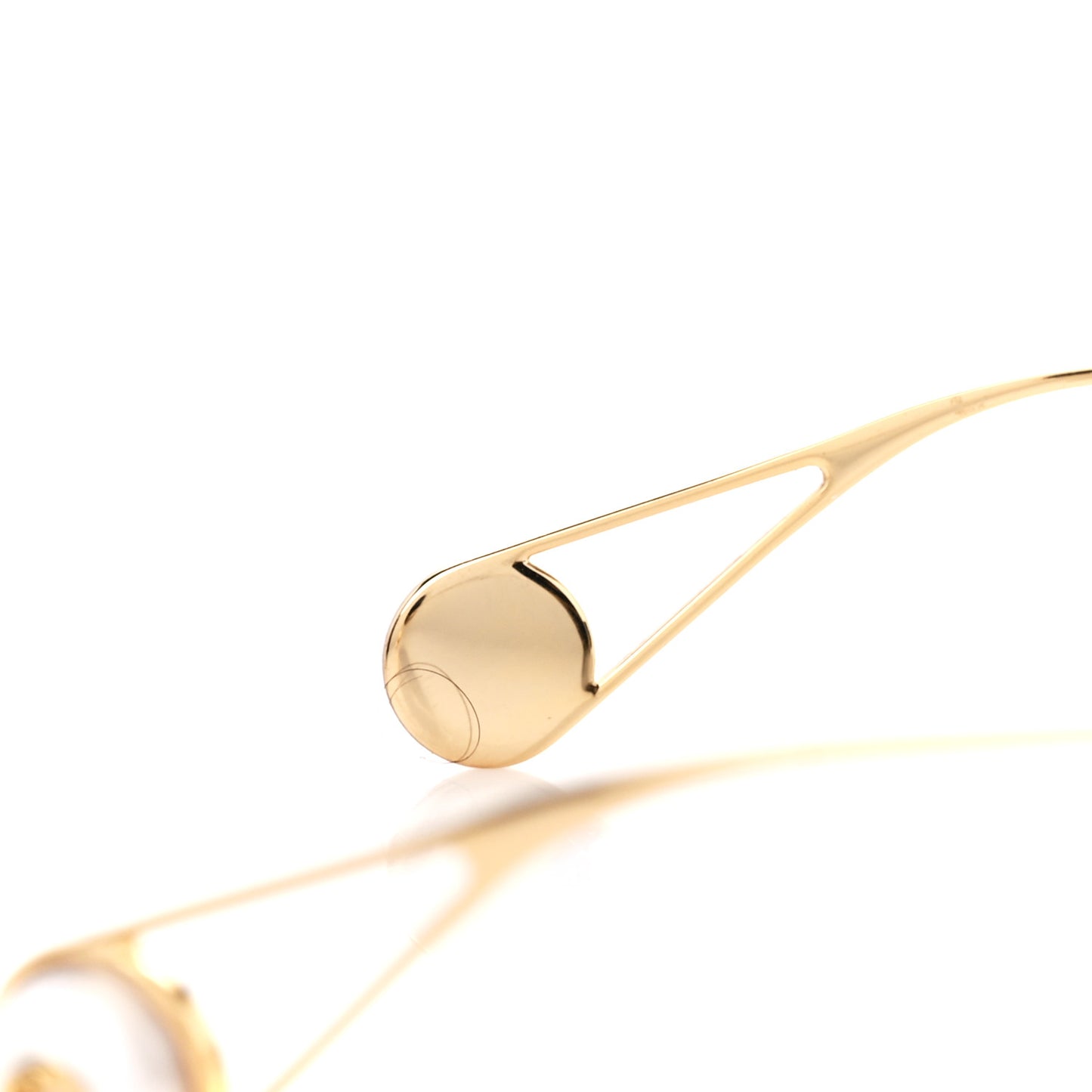 Metal Pearl Cat Eye Sunglasses GG0364S Gold