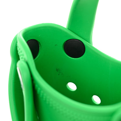 Balenciaga X CROCS Rubber Phone Holder with Strap Green 10 of 10