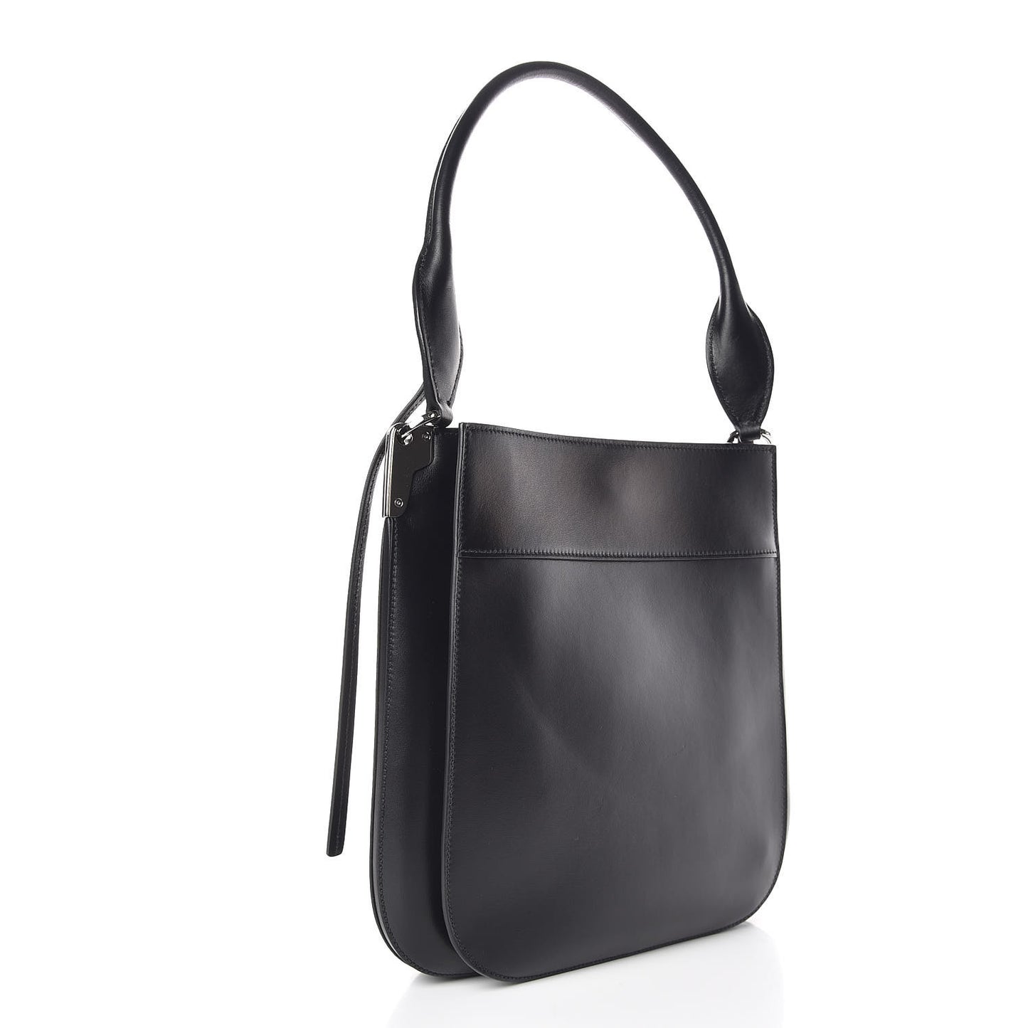 City Calfskin Large Margit Bag Black