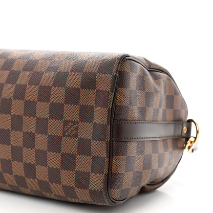 Louis Vuitton Damier Ebene Speedy Bandouliere 25 10 of 14