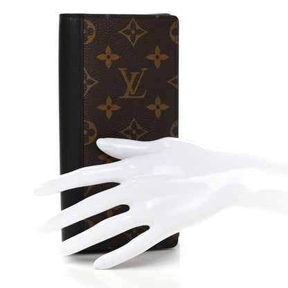 Louis Vuitton Monogram Macassar Brazza Wallet 2 of 7