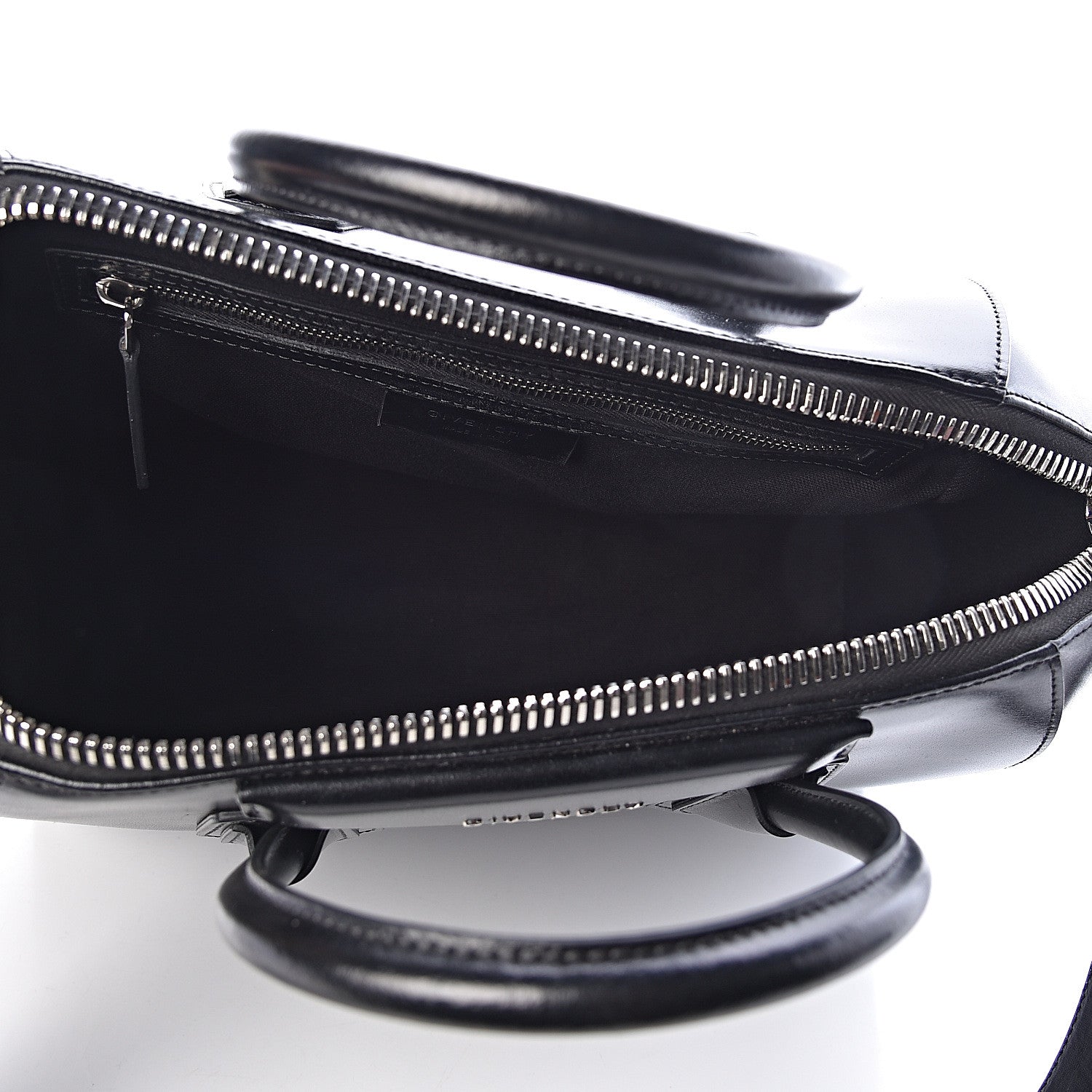 Givenchy Shiny Lord Calfskin Medium Antigona Black 5 of 10