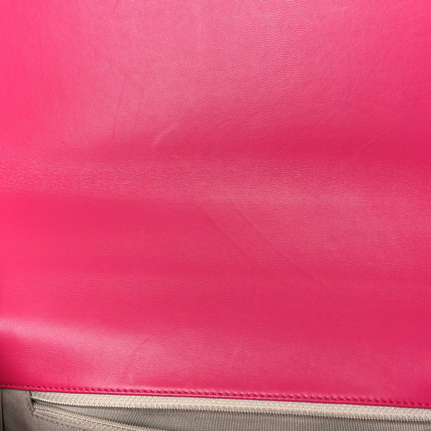 Lambskin Quilted Large Boy Flap Pink