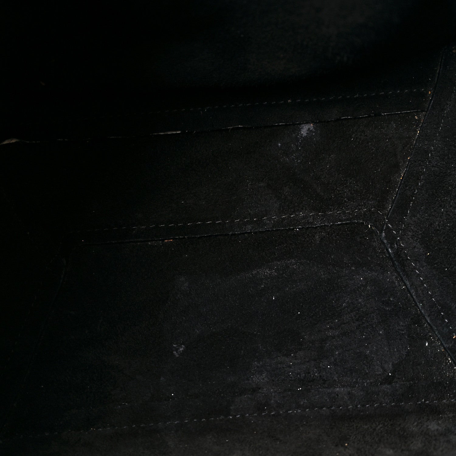 Celine Soft Grained Calfskin Sangle Bucket Bag Black 11 of 13
