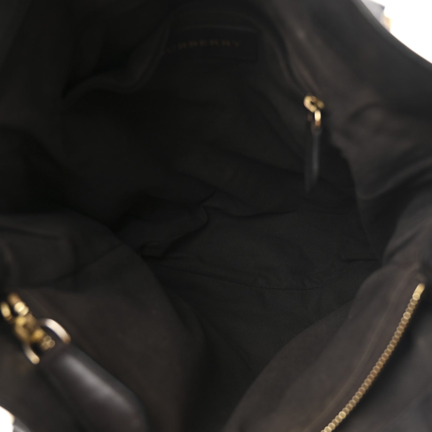 Haymarket Check Medium Golderton Tote Chocolate