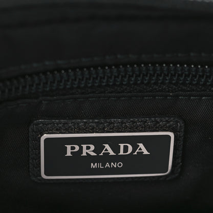 Prada Tessuto Nylon Saffiano Belt Bag Black 6 of 9