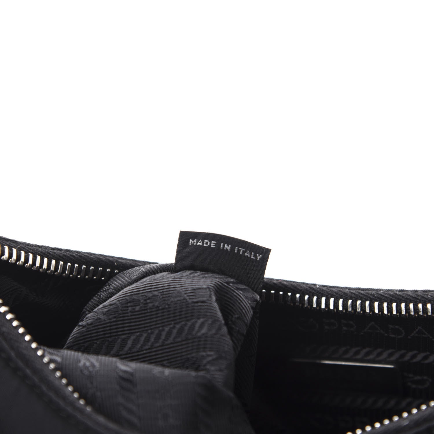 Prada Nylon Re-Edition 2005 Shoulder Bag Black 9 of 12