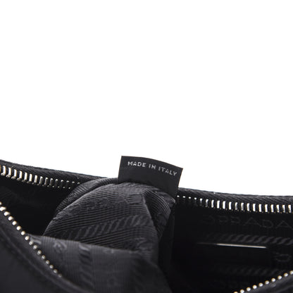 Prada Nylon Re-Edition 2005 Shoulder Bag Black 9 of 12