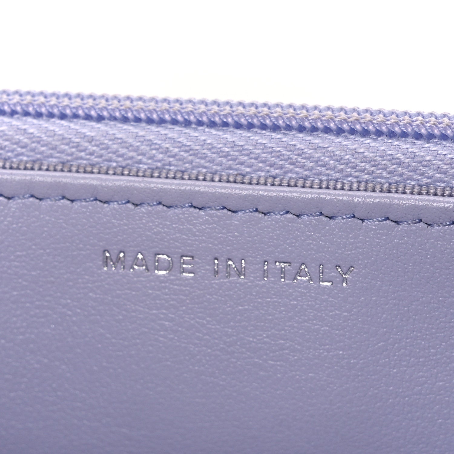 Chanel Caviar Quilted Wallet on Chain WOC Light Purple 7 of 12