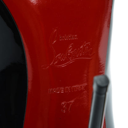 Christian Louboutin Patent So Kate 120 Pumps 37 Black 6 of 7