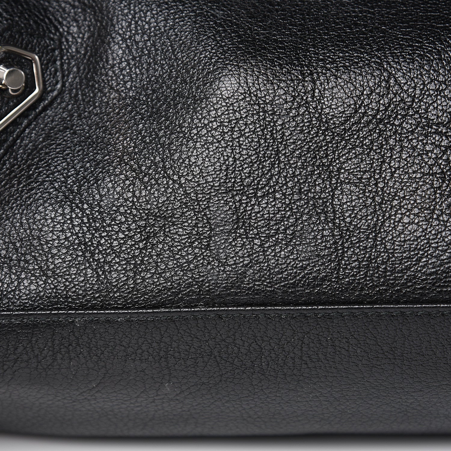 Balenciaga Chevre Silver Metallic Edge Hardware City Black 11 of 13