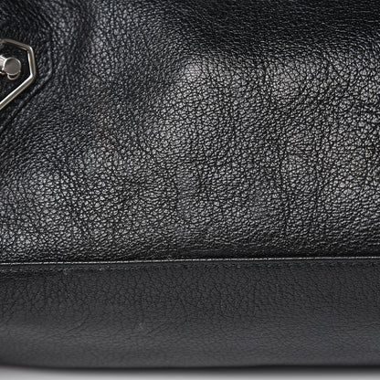 Balenciaga Chevre Silver Metallic Edge Hardware City Black 11 of 13
