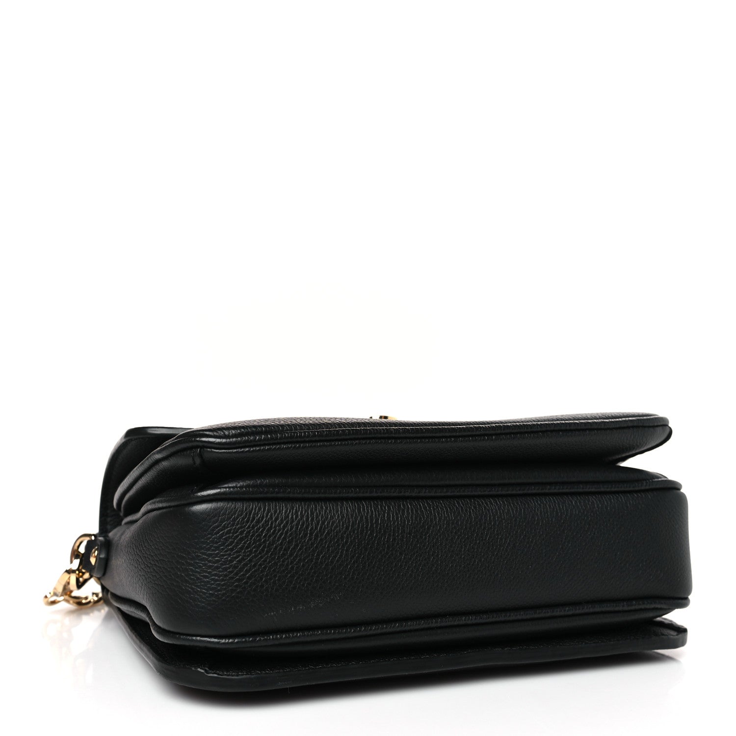 Louis Vuitton Grained Calfskin Lockme Oxford Black 4 of 9