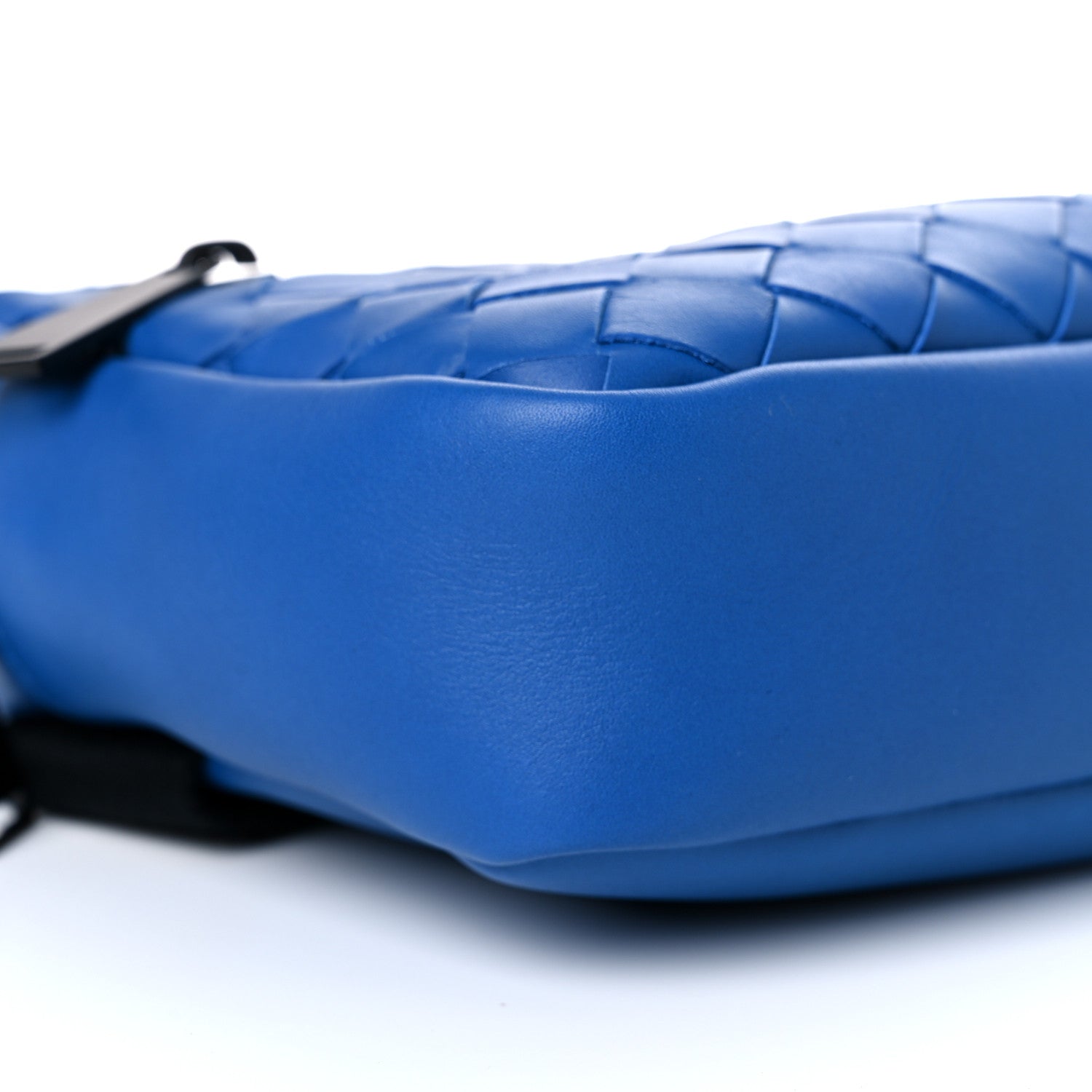 Bottega Veneta Nappa Intrecciato Belt Bag Bluette 7 of 8