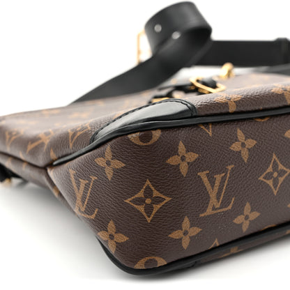Louis Vuitton Monogram Odeon PM Black 8 of 9