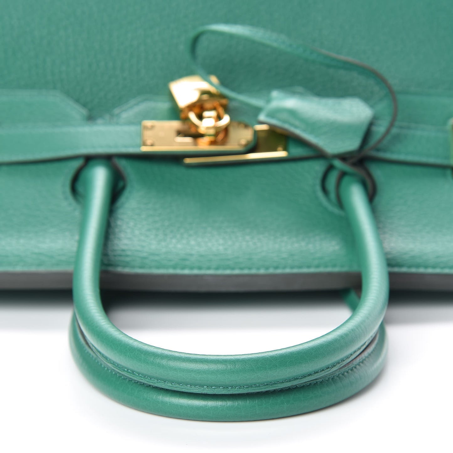 Taurillon Clemence Birkin 35 Vert Vertigo