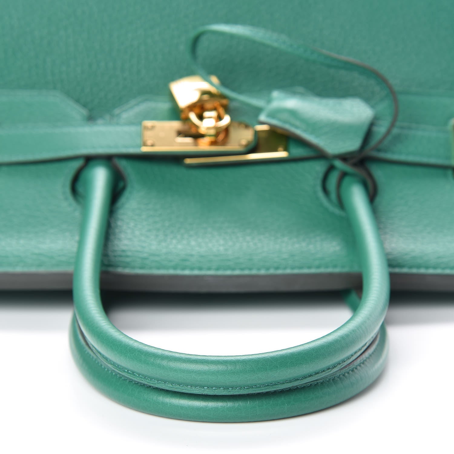 Hermes Taurillon Clemence Birkin 35 Vert Vertigo 29 of 35