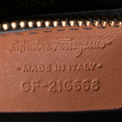 Salvatore Ferragamo Calfskin Fiona Hobo Brown 7 of 13