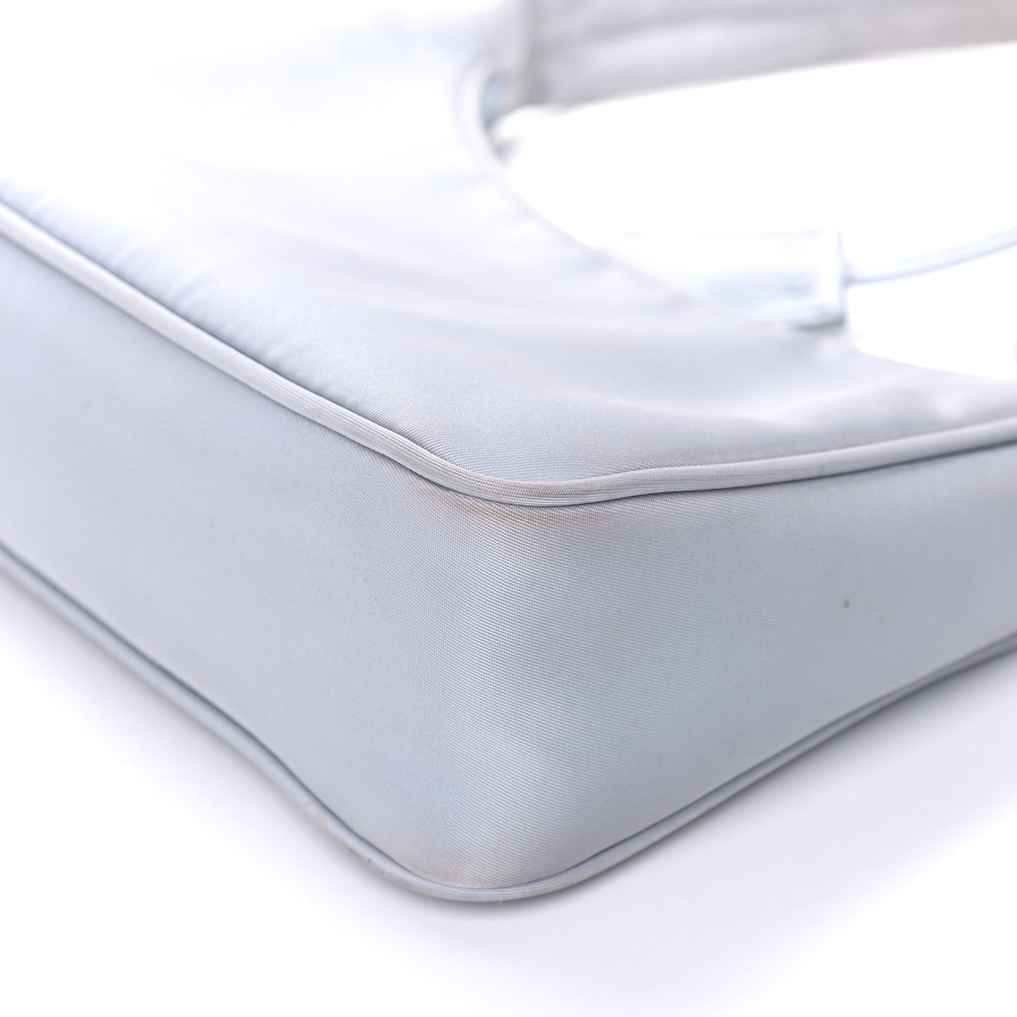 Re-Nylon Saffiano Mini Re-Edition 2005 Bag Fiordaliso