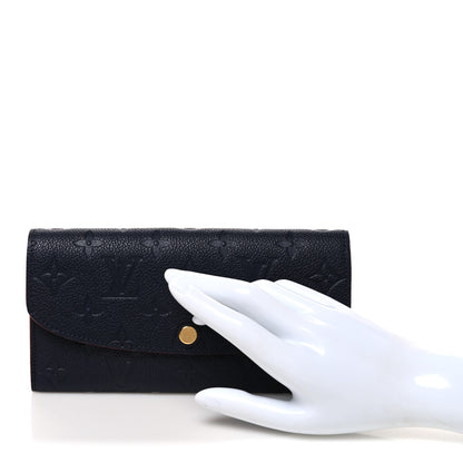 Louis Vuitton Empreinte Emilie Wallet Marine Rouge 2 of 7