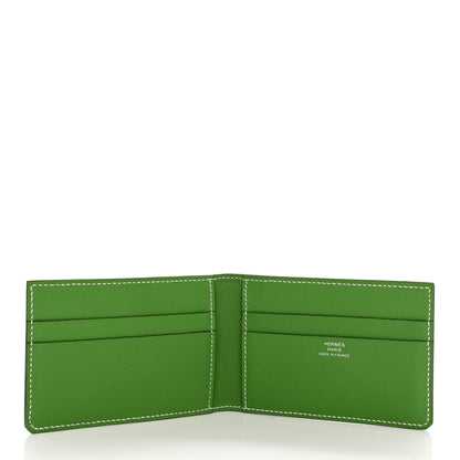 Hermes Evercolor Sellier Wallet Vert Yucca 5 of 8